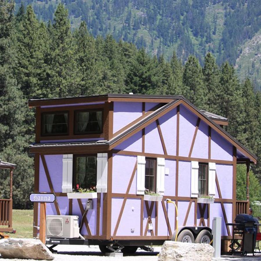 Leavenworth Camping Resort Tiny House Hanna ภายนอก รูปภาพ
